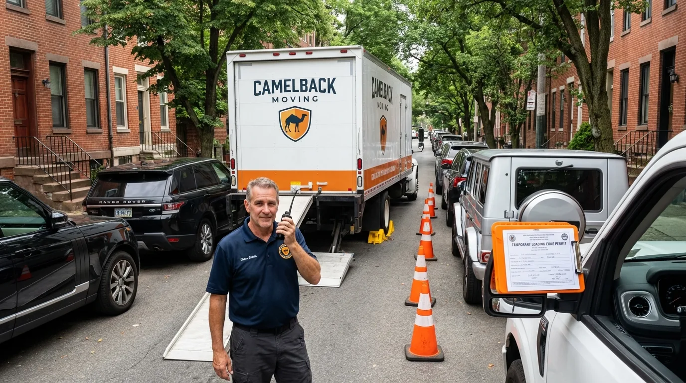 City street loading permit setup in Plymouth, NH